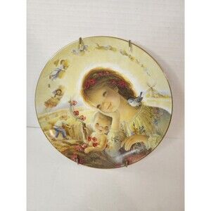 Schmid Juan Ferrandiz Mother & Child Plate Summers Golden Harvest